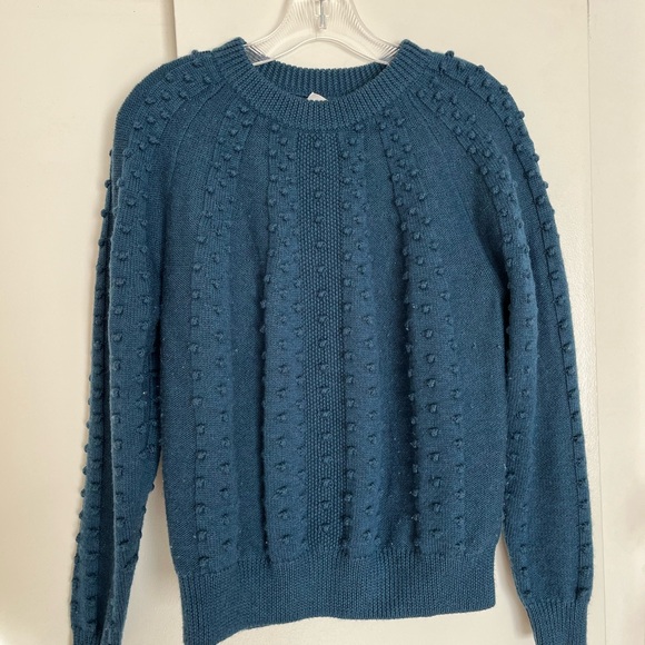 Amour Vert Laurel wool sweater in Jadeite - Picture 2 of 3